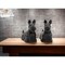 Ceramic Black Scottish Terrier Salt And Pepper Shakers, Home Decor for Kitchen